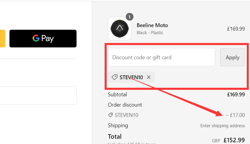 Beeline Discount Code