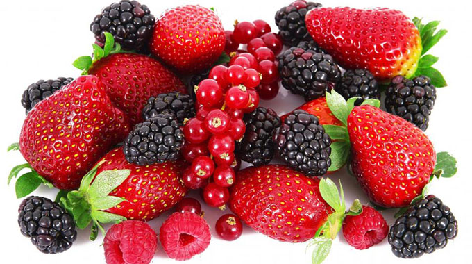 Blackberries and Raspberries