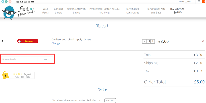 petit fernand discount codes uk