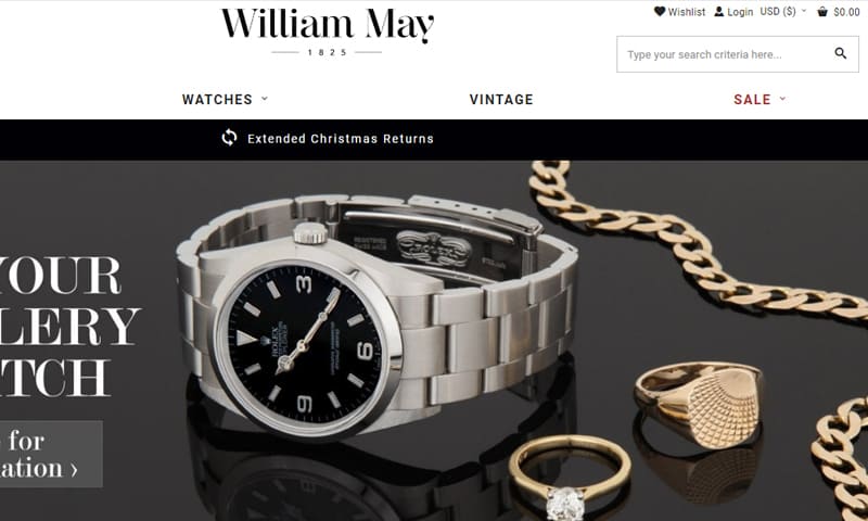 william may jewellery discount code