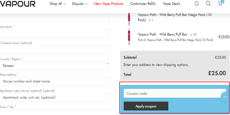 vapourlites coupon code