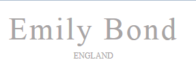 Emily Bond Discount Codes & Deals